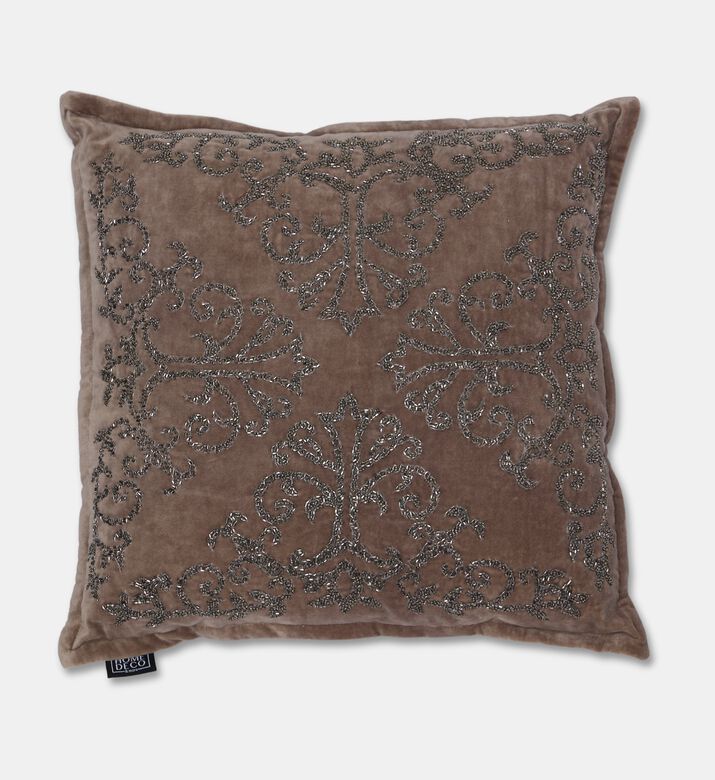 Home Deco and More Marceline Beadwork Filled Cushion, Packshot View
