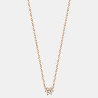 Mini Diamond Star 18k Necklace