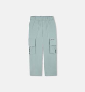 بنطال واسع الساقين بجيوب جانبية