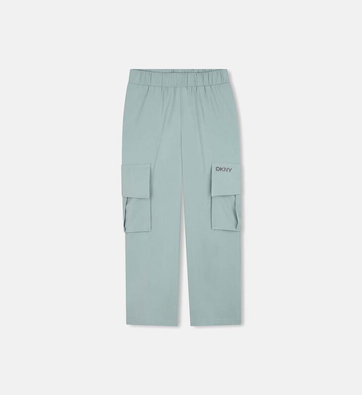 Side Pockets Wide-leg Pants