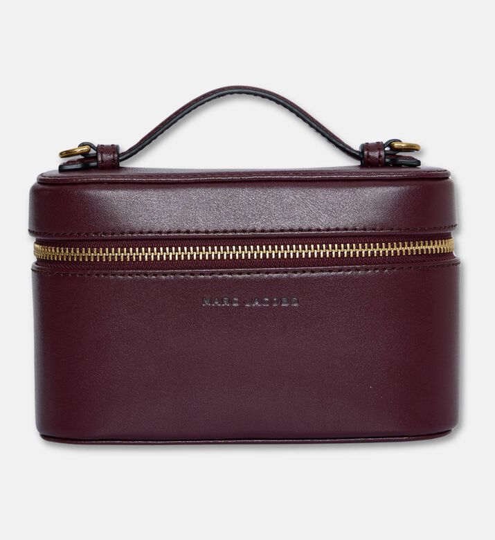 Marc Jacobs Leather Vanity Crossbody Bag, Burgundy, Packshot View