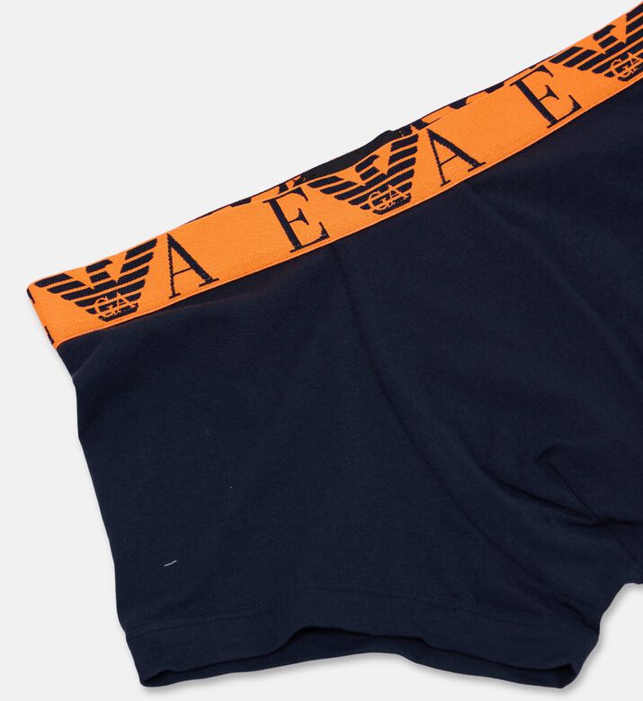 Emporio Armani Logo-waistband Three-pack Boxer Briefs, Multicolor, Xl, Packshot View