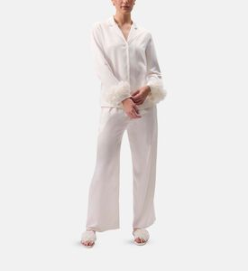 Rya Sweetie Buttoned Pajama Set, Model View