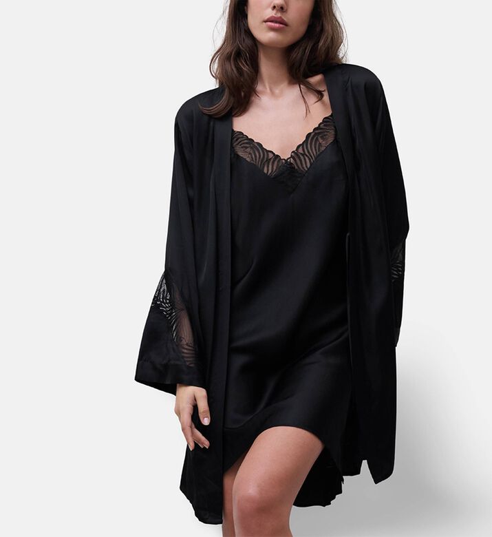 Chantelle Not Found, Black, S, Model View