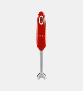 Smeg 50 S Style Hand Blender, Red, Packshot View