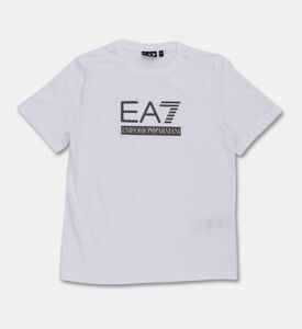 EA7 Visible Logo T-shirt, White, 12y, Packshot View
