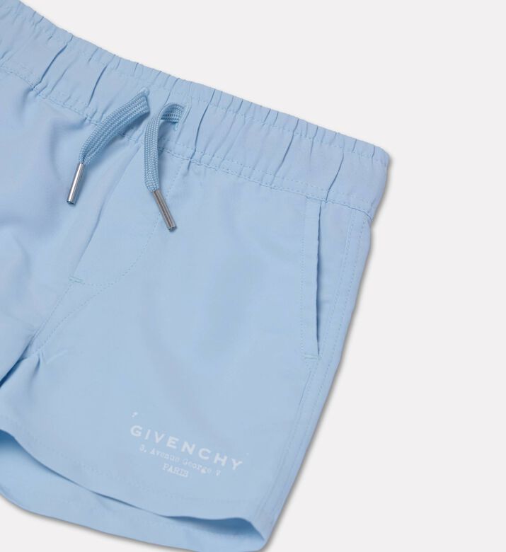 Givenchy Drawstring Logo Surfer Swim Shorts, Packshot View
