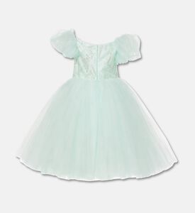 Lelyte Leaf-patterned Embroidery Dress, Packshot View