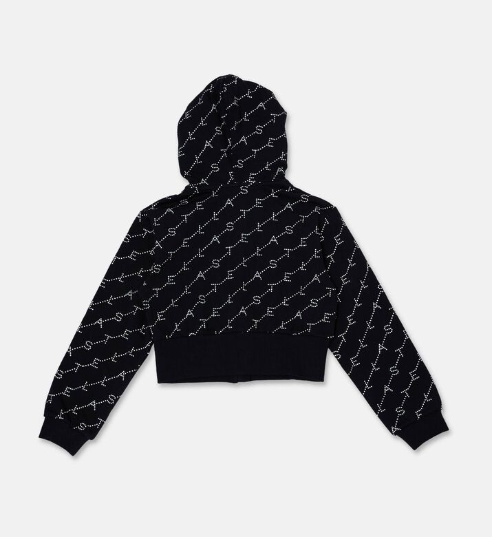 Stella McCartney Logo All-over-print Jersey Cardigan, Packshot View