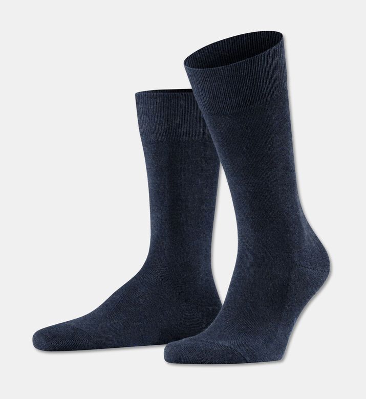 Falke Tiago Ribbed-knit Socks, Navy, 47-50, Packshot View
