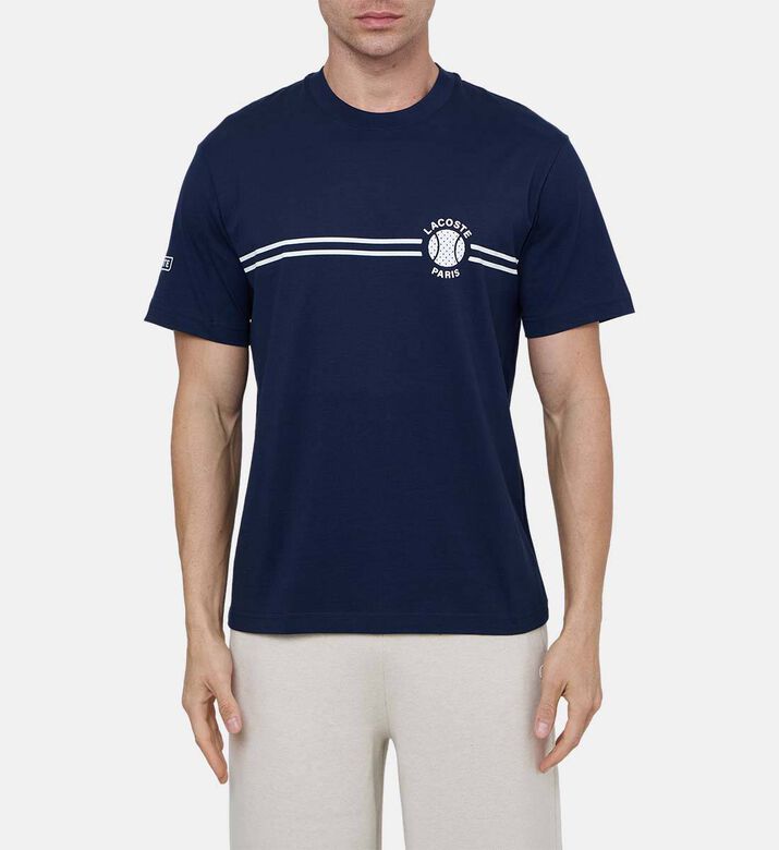 Organic Cotton Tennis Graphic-print T-shirt