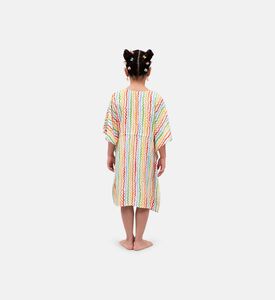 غطاء ملابس سباحة بطبعة كونفيتي