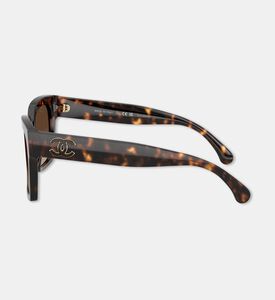 Chanel Sunglass, Brown, Packshot View