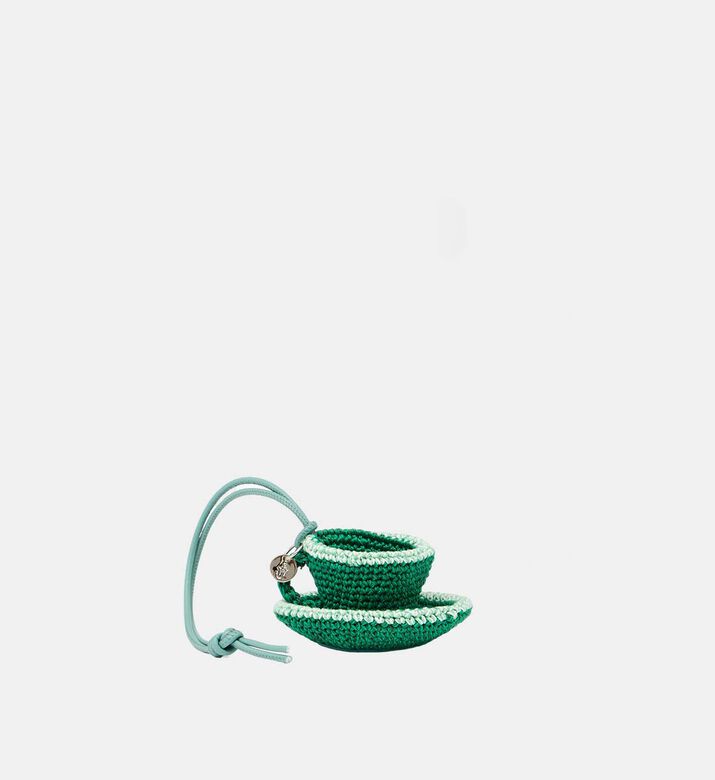 Crochet Tea Cup Saucer Charm