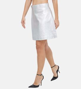 تنورة من الجلد المعدني من Jaina