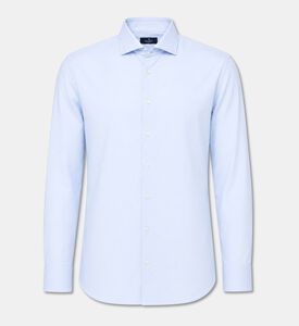 Hackett London Cotton Long-sleeve Classic Shirt, Blue, M-l, Packshot View