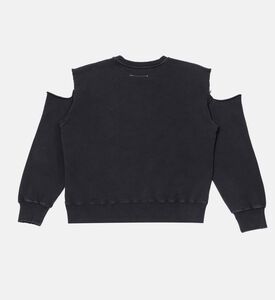 Shoulder Cut-out Sweatshirt