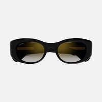 Cateye Oval Frame Sunglasses 51