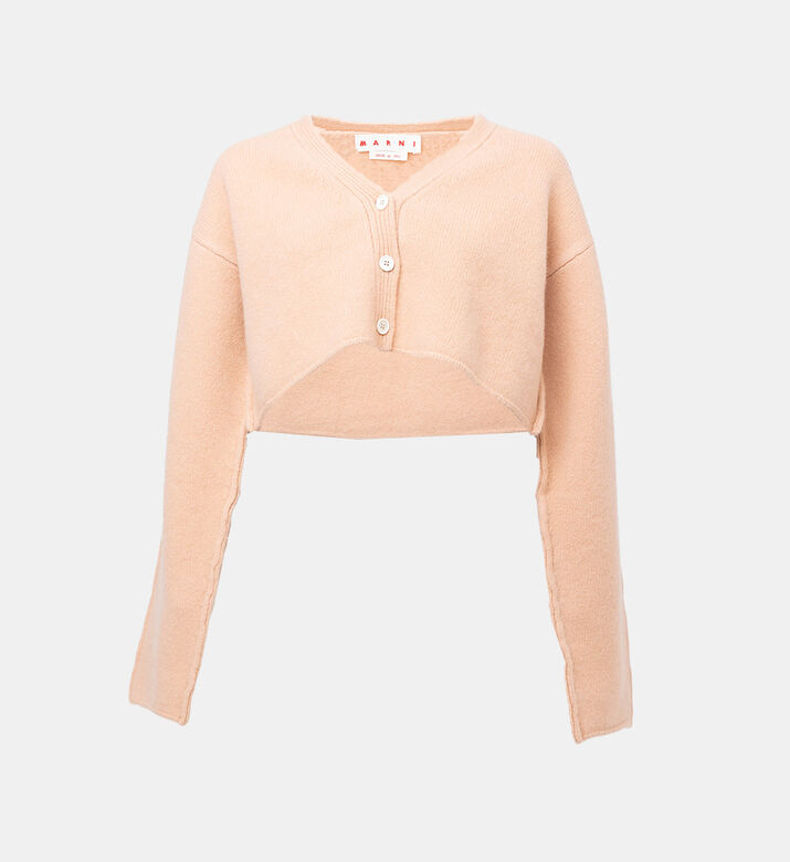 Long-sleeve Cropped Cardigan Long-sleeve Cropped Cardigan