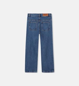 Cotton Regular-fit Denim Trousers