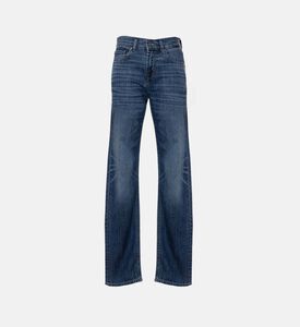 بنطال جينز بقصة خصر ضيقة عادية