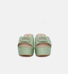 Slip-on Wedge Platform Sandals