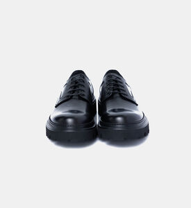 حذاء ديربي جلد عجل معتق