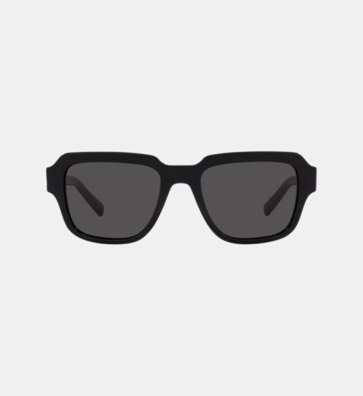 Acetate Square Design Sunglasses 52