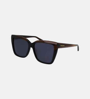 Butterfly Full-rim Sunglasses 58