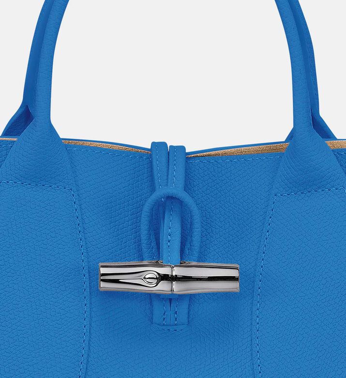 Roseau Leather Top Handle Bag