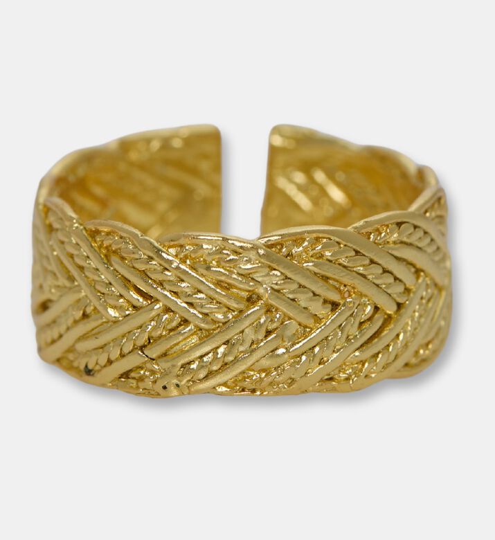 Ottoman Hands Ring Demetra Braided Stacking, Packshot View