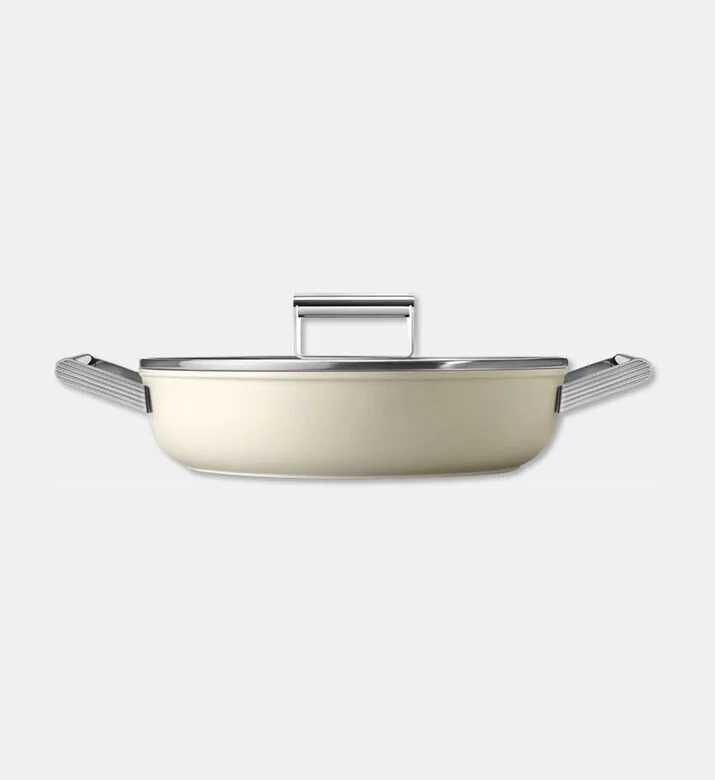 Smeg Ceramic-coated Double Handle Deepan, Packshot View