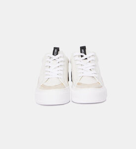 Flatform Lace-up Sneakers