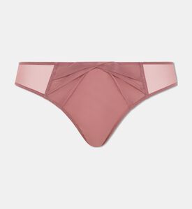 Chantelle Mesh Panel Briefs, Purple, Xl, Packshot View