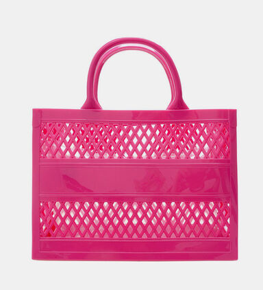 Plastic Jelly Beach Tote Bag