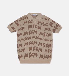 تيشيرت بولو قطن محبوك جاكار