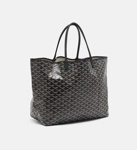 حقيبة يد سانت لويس من غويار بقماش غوياردين مطلي وجلد مملوكة مسبقًا