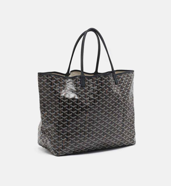 Goyard Goyardine Coated Canvas Leather Saint Louis Tote Bag Preowned