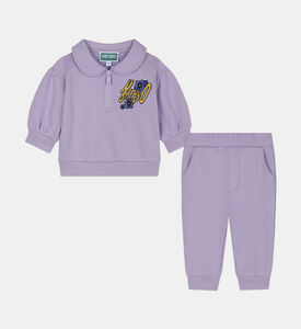 طقم مطرز بلوغو