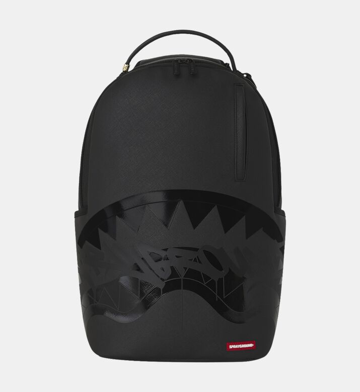 Sprayground Backpack Black Ghost Drip, Packshot View