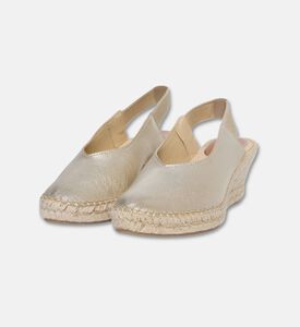 Salvi Elastic Strap Wedge Slingbacks, Packshot View