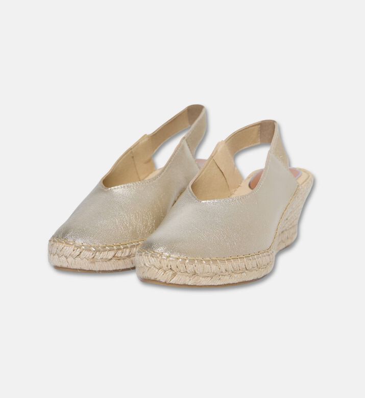 Salvi Elastic Strap Wedge Slingbacks, Packshot View