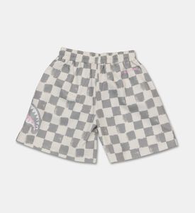 Sprayground Checkered Drawstring Shorts, Packshot View