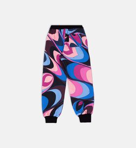 بنطال قطن بطبعة على كامله