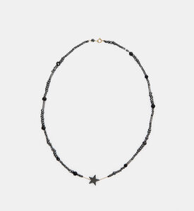 Gold Star Beaded Pendant Gold Star Beaded Pendant