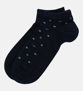 جوارب مطرزة بنقشة نقط بولكا