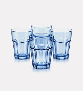 Home Deco and More Double Injection Clear Arc Tumbler, Navy, Packshot View