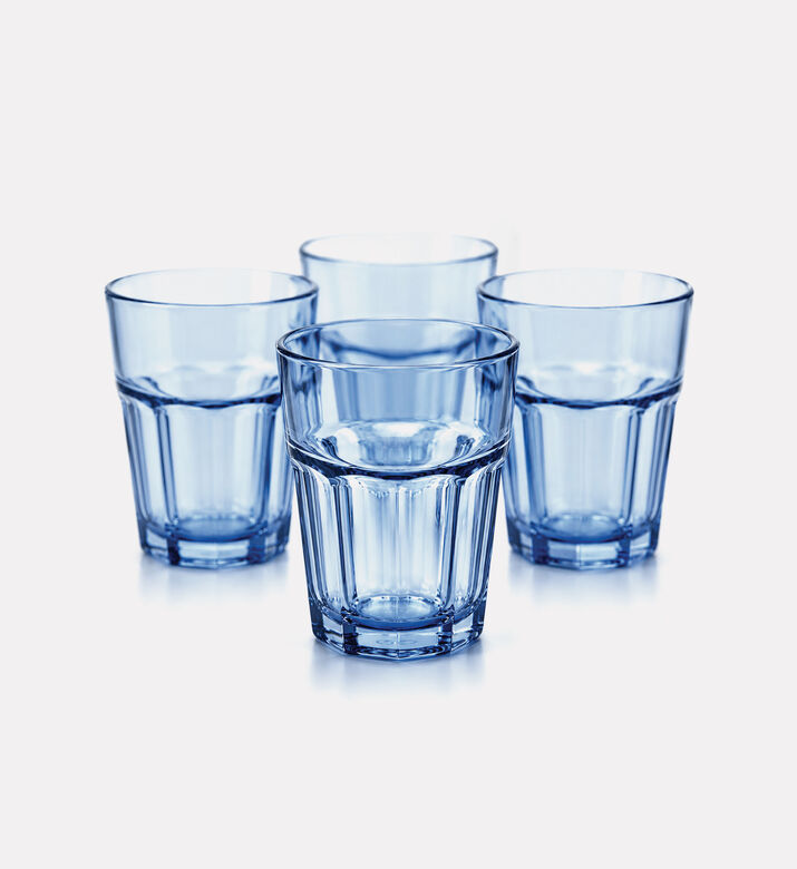 Home Deco and More Double Injection Clear Arc Tumbler, Navy, Packshot View