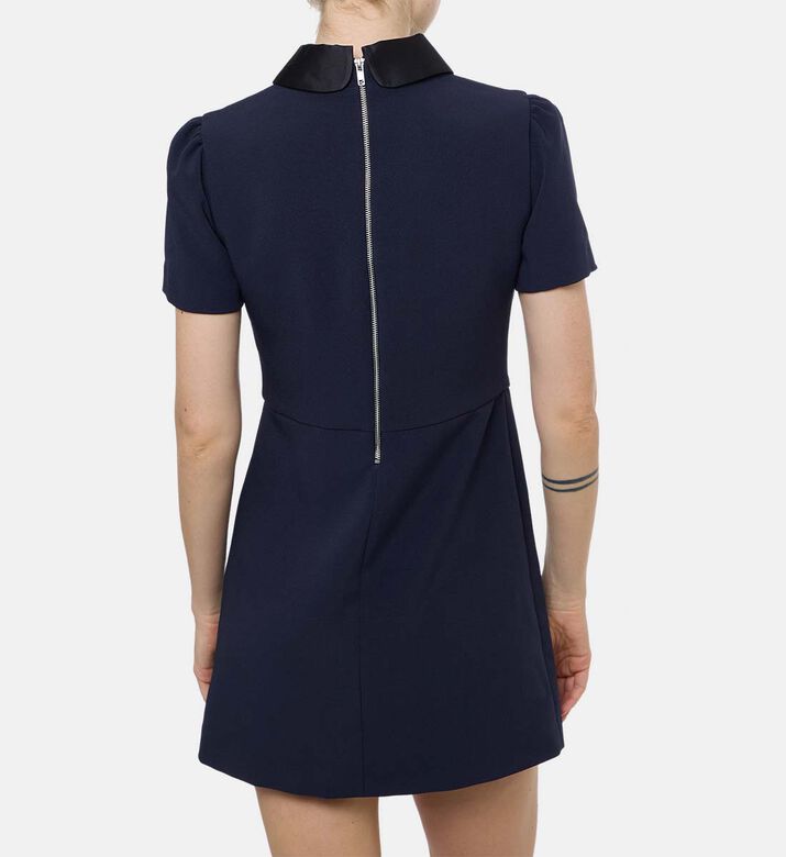 The Kooples Retro Collar A-line Mini Dress, Model View