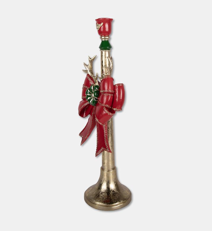 Clayre & Eef Candlestick Red Green, Packshot View
